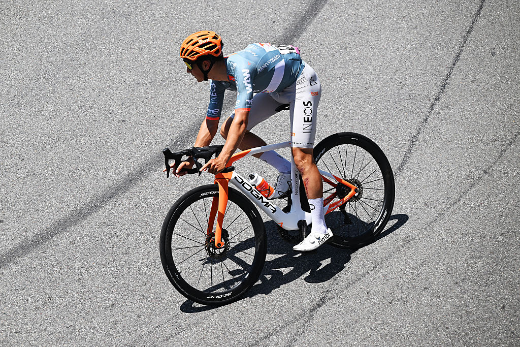 Czech Tour: In total control AJ August launches early on final climb to win stage 3