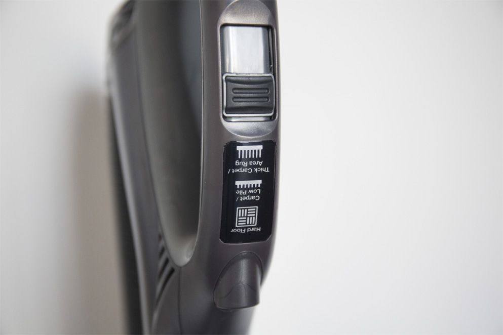 The Shark Rotator Powered Lift-Away TruePet works on low-pile carpets in addition to bare floors.