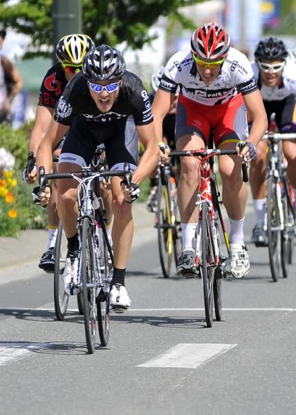 Mike Northey of Pure Black Racing wins stage 5 of the Tour of Southland.