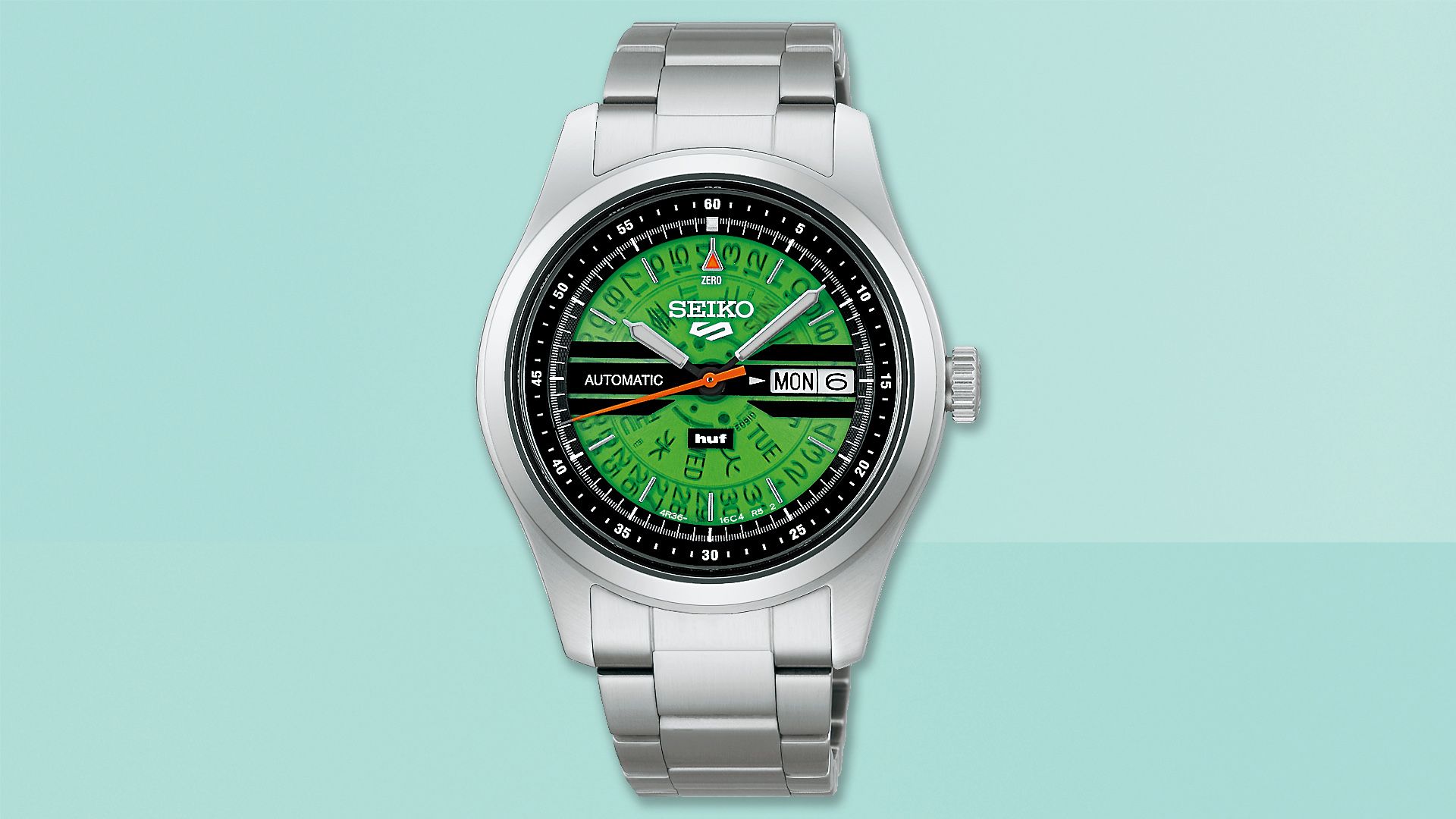 Seiko 5 Sports x HUF SRPM09