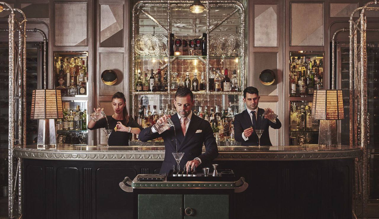 The Connaught Bar interior