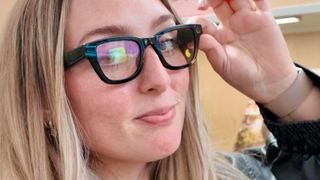 Android XR prototype smart glasses