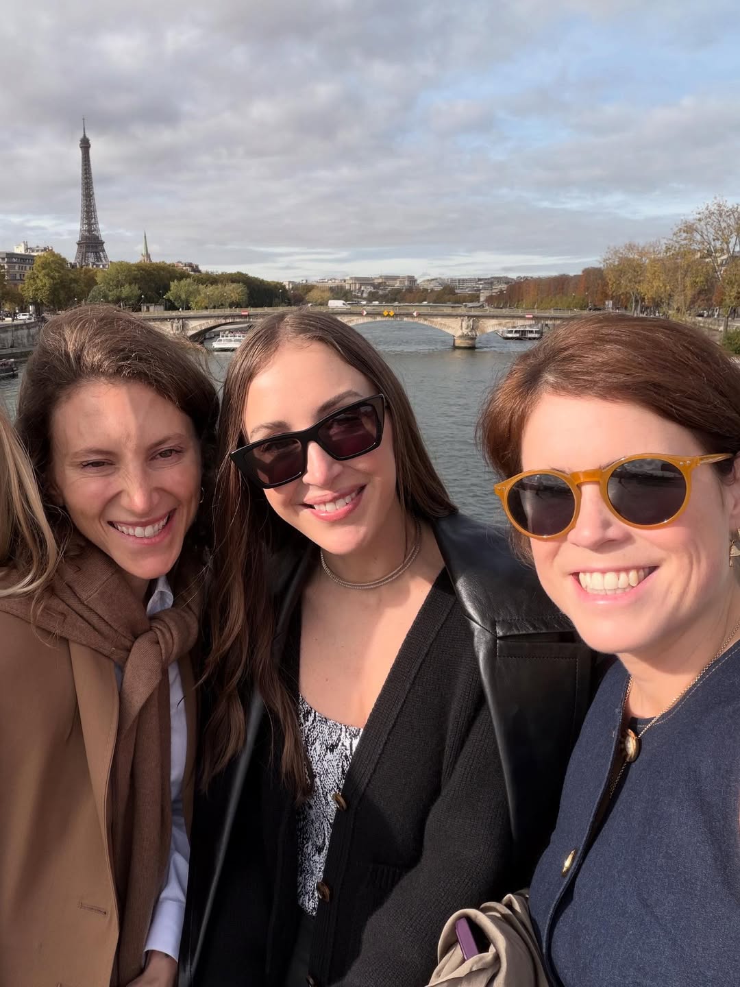 Princess Eugenie on a girls' trip to Paris in an Instagram post by interior designer Sterling McDavid.