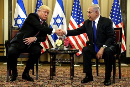 President Trump and Prime Minister Benjamin Netanyahu.
