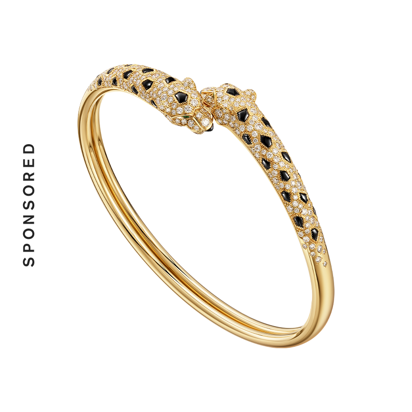 Cartier, Panth&amp;egrave;re De Cartier Bracelet, Small Model, Half-Paved