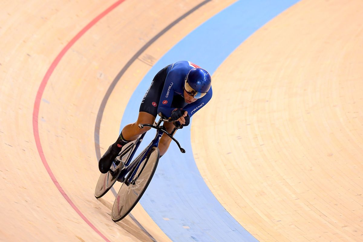 2020 UEC Track European Championships Plovdiv 4th Day 14112020 Individual Pursuit Gidas Umbri Italy photo Dario BelingheriBettiniPhoto2020