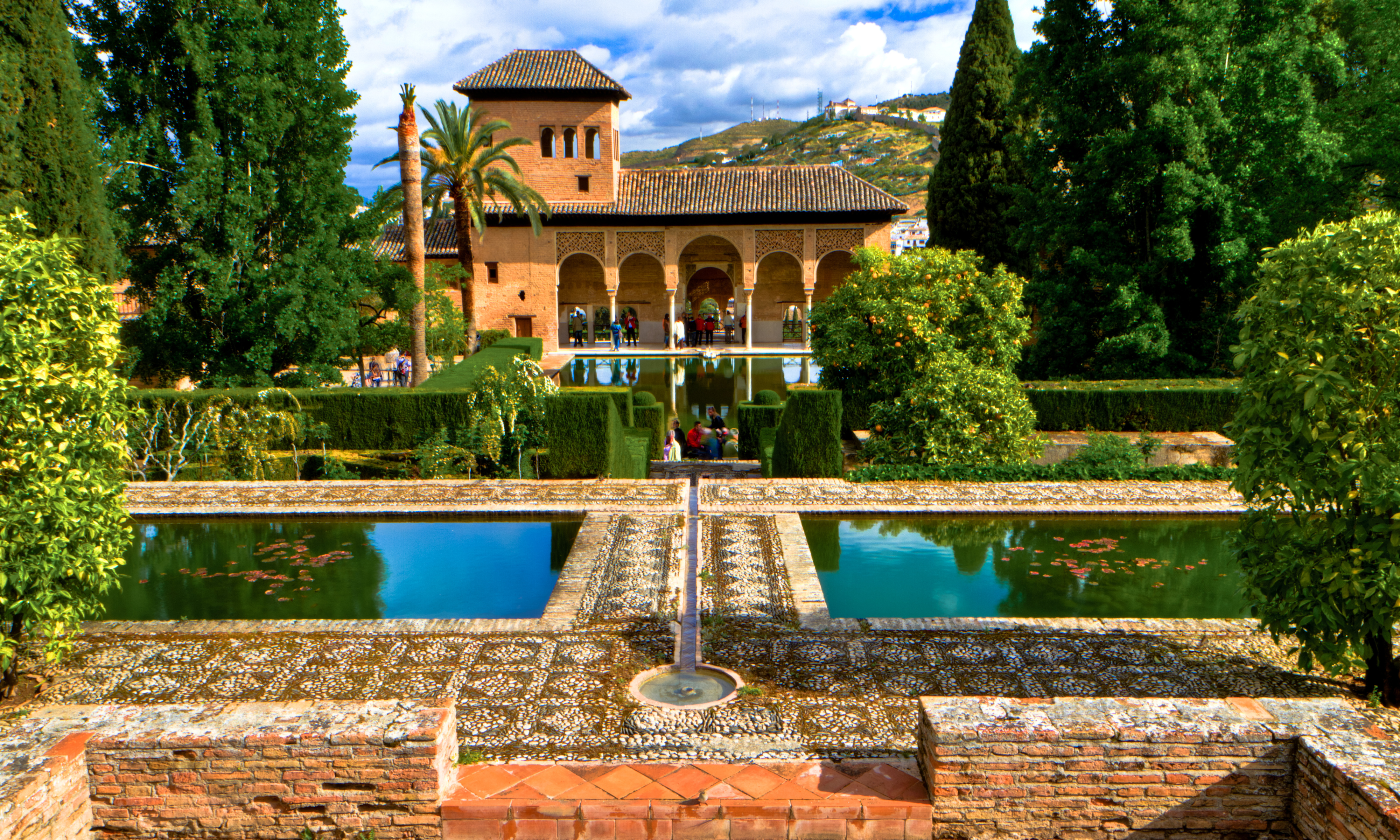 Alhambra Gardens, Spain