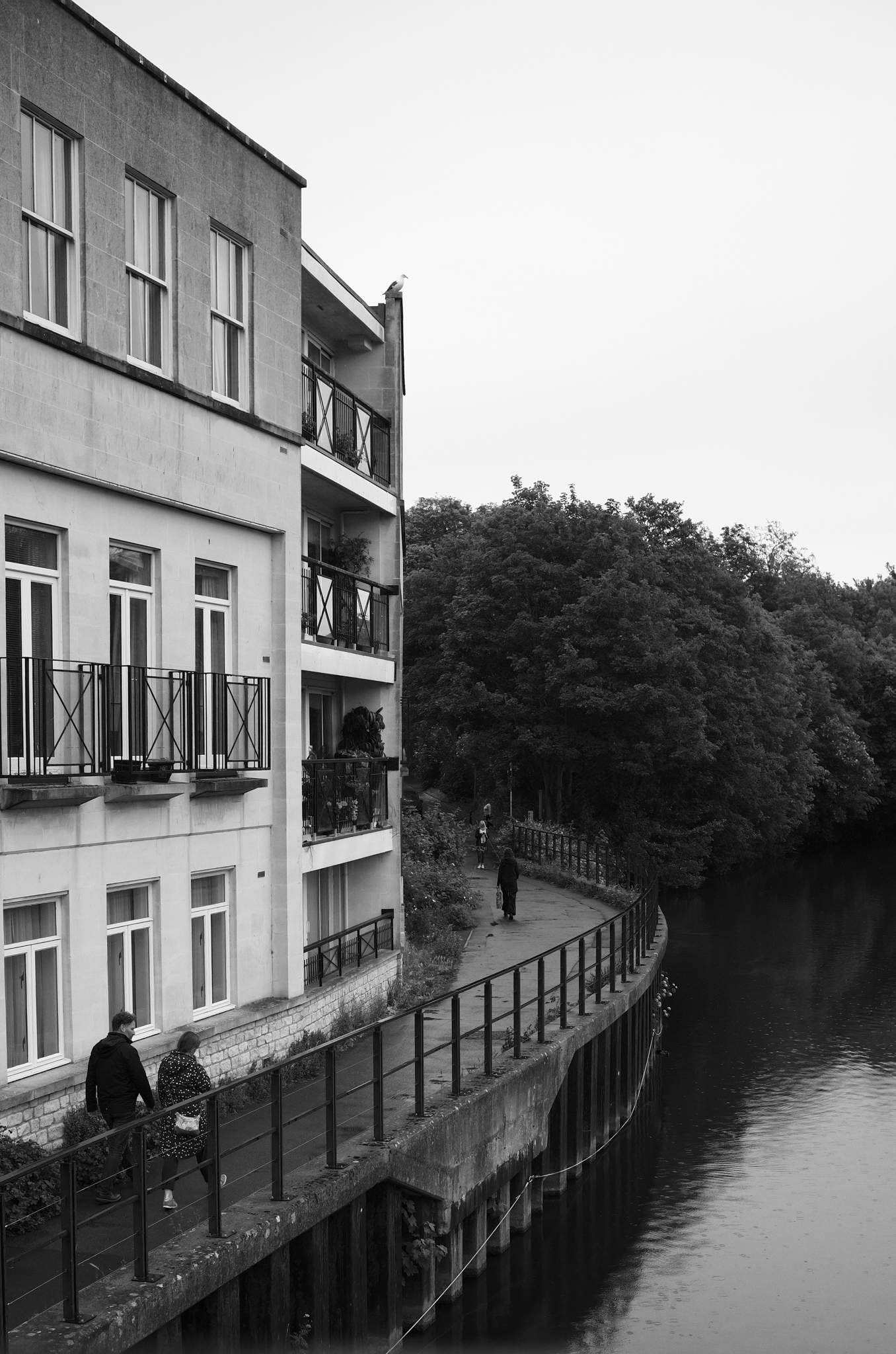 A photo of a building taken on a Leica M11-D rangefinder camera