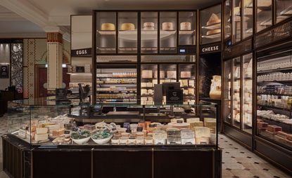 由David Collins工作室设计的Harrods London生鲜食品大厅