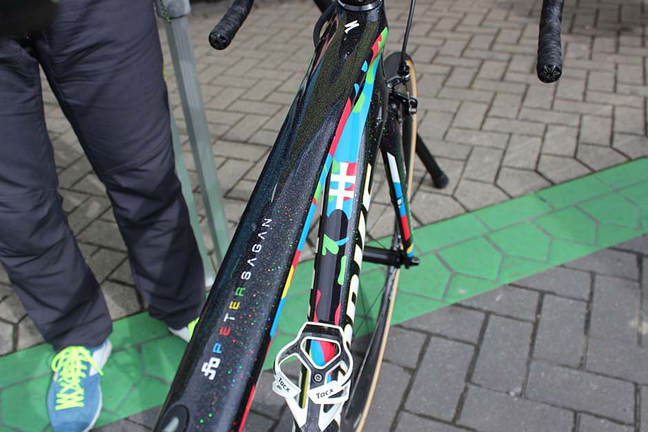 World champion Peter Sagan's Specialized S-Works Tarmac