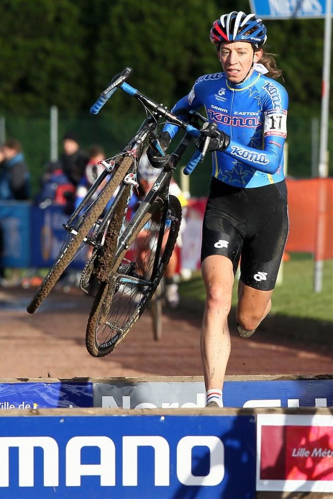 European champion Helen Wyman (Kona)