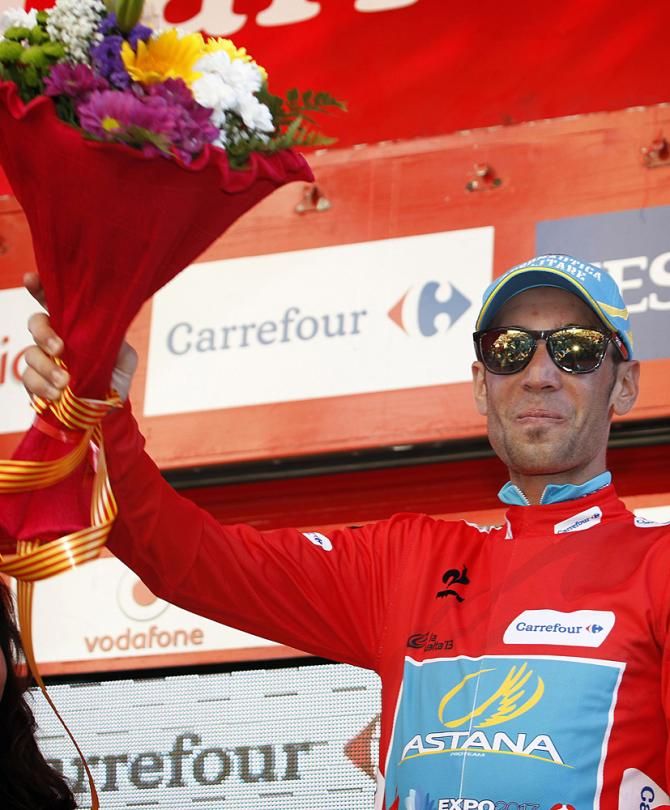 Vincenzo Nibali (Astana) still in the race lead