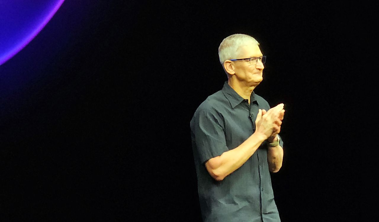 Tim Cook finally addresses the Trump in the room — and promises his values haven't changed
