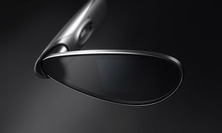 A close up of the Oppo Air Glass' lens