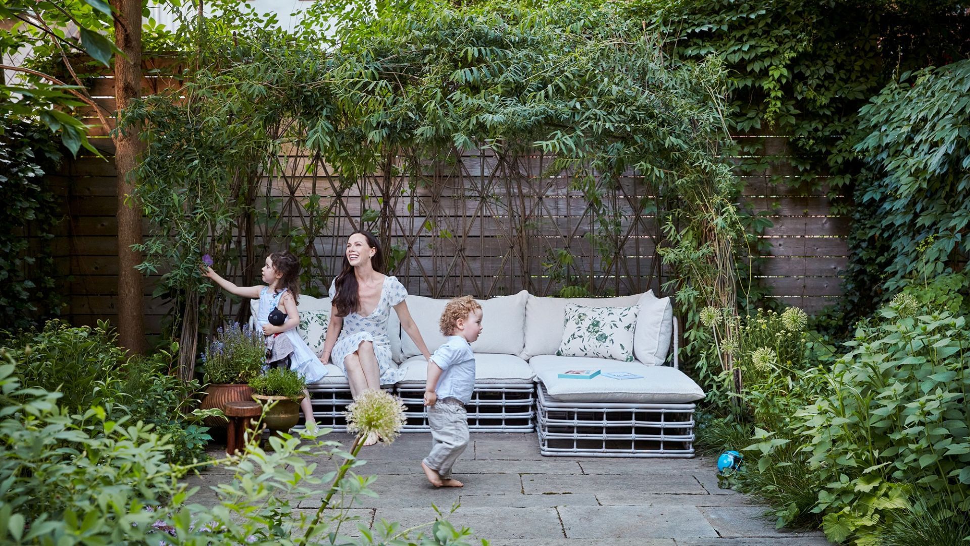 Barbara Bush shows us around her enchanting Brooklyn garden