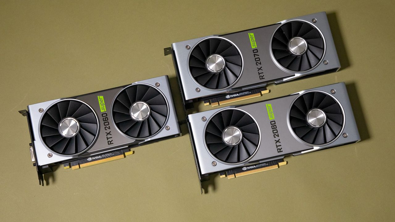 Nvidia GeForce RTX 2080 Super alongside its counterparts