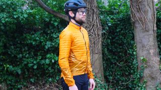 Albion Ultralight Insulated jacket pictured from the side