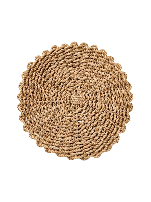 Round Woven Charger 