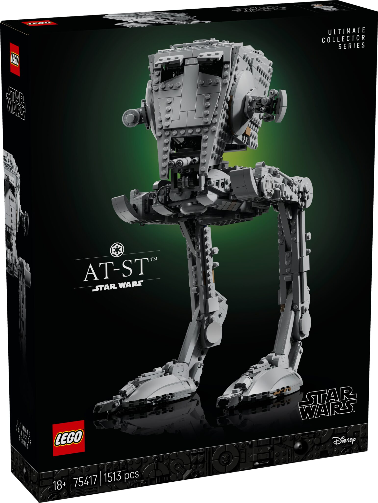 AT ST LEGO set from different angles 