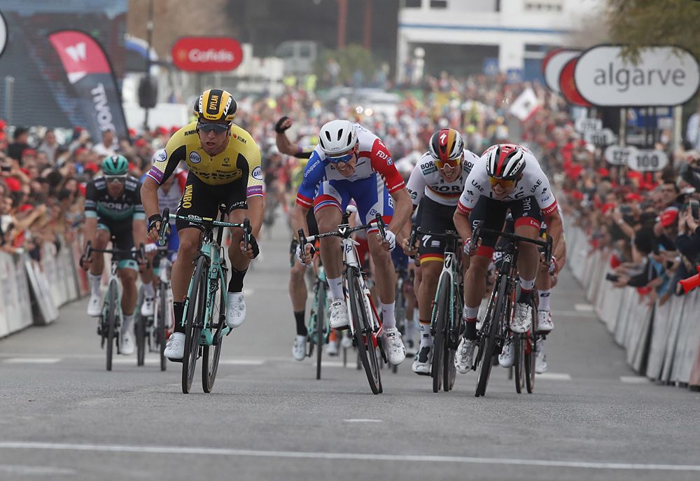 Dylan Groenewegen (Jumbo Visma) wins stage 4 at Volta ao Algarve