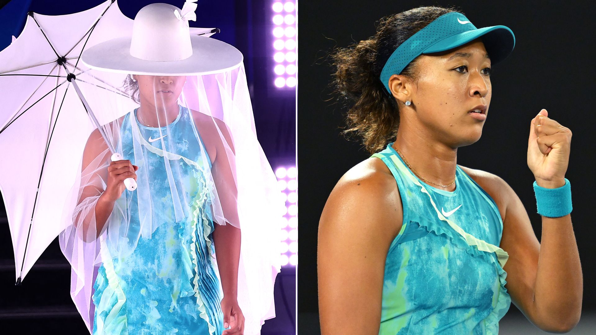 Naomi Osaka Floats Into the 2026 Australian Open Styling a "Jellyfish" Couture Tennis Outfit