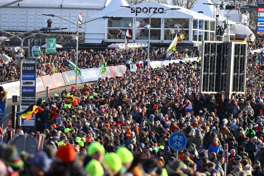 LIVE FEED Action pictures of the UCI Cyclocross World Championships in Hoogerheide The Netherlands on Sunday 05 February 2023BELGA PHOTO DAVID PINTENS Photo by DAVID PINTENS BELGA MAG Belga via AFP Photo by DAVID PINTENSBELGA MAGAFP via Getty Images