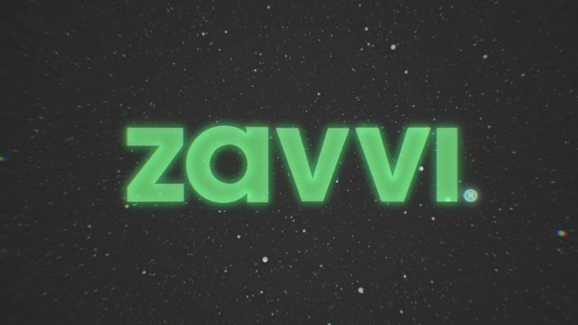 The Zavvi logo on a field of stars