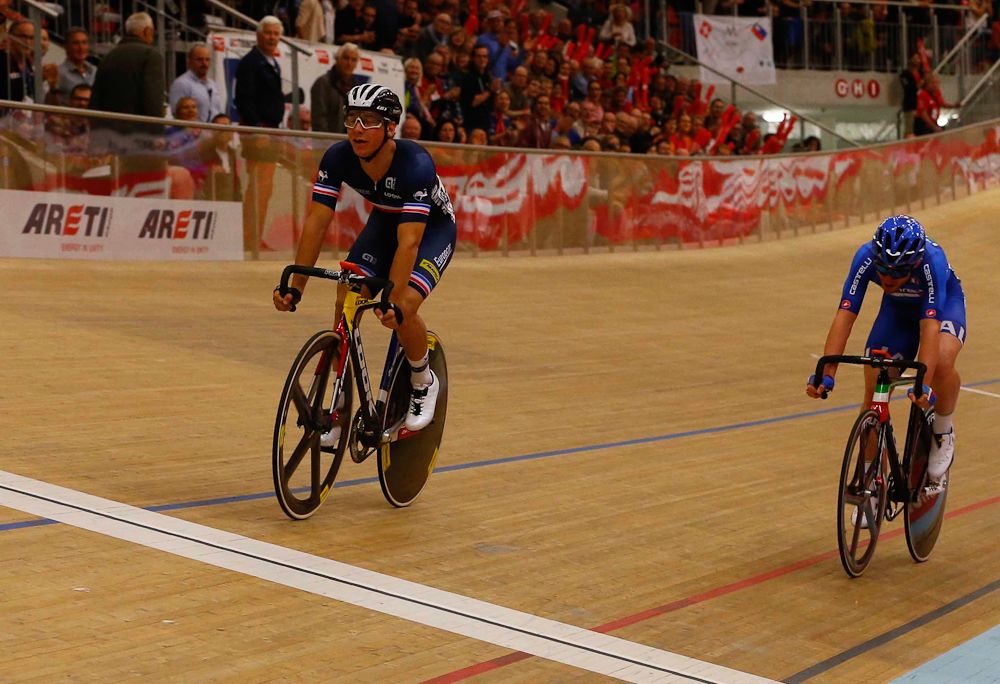 Bryan Coquard (France) and Simone Consoni (Italy)