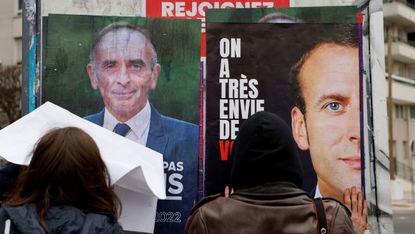 French presidential election posters
