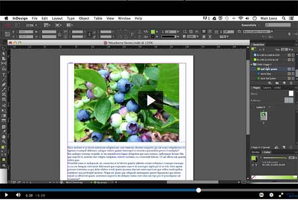 Video Tutorial: InDesign Creative Cloud 2014 – What&#039;s New? Training