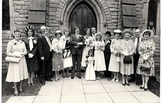 Deirdre and Ken's 1981 wedding