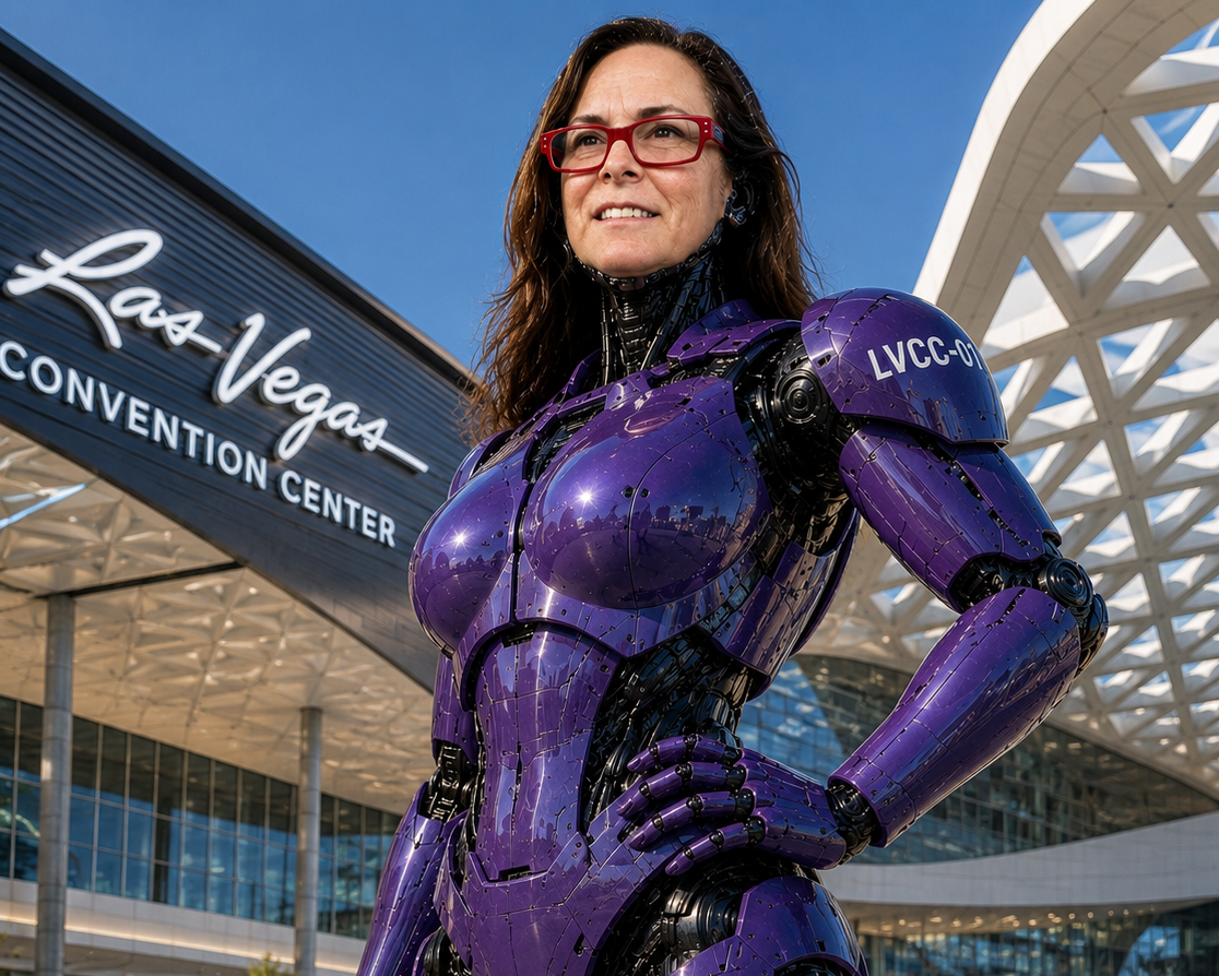 AV Technology's Cindy Got a New Suit for InfoComm 2026