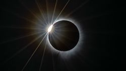 Sun during solar eclipse - April 2024