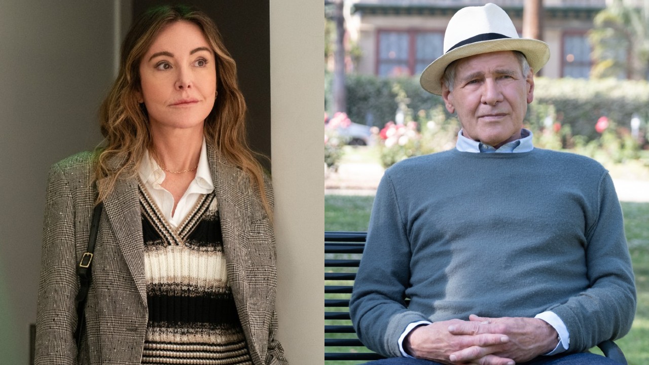 After Paul Said Liz Is A Lot Like Him On Shrinking, I Asked Christa Miller And Bill Lawrence What She Has In Common With Harrison Ford