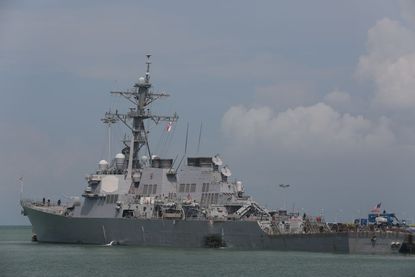 USS John McCain.