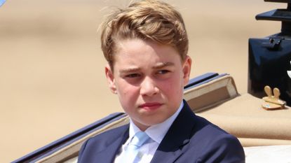 Prince George of Wales during Trooping The Colour on June 13, 2026
