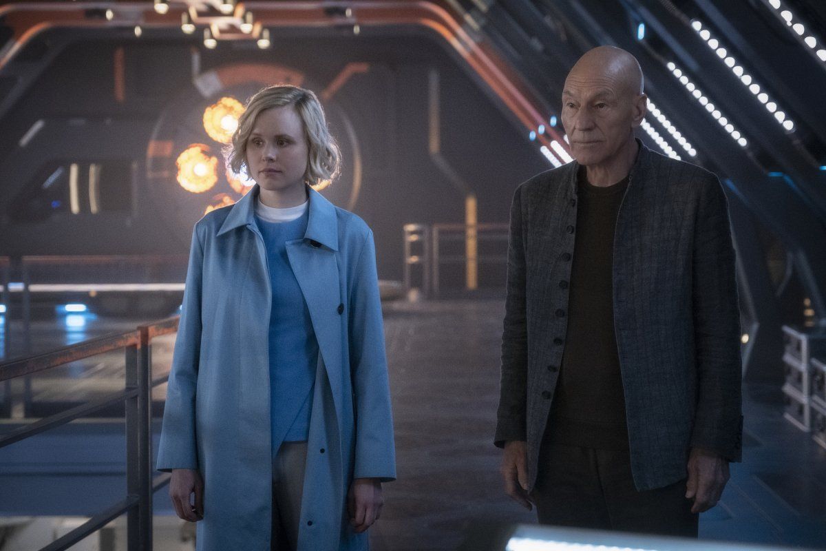 Allison Pill as Dr. Agnes Jurati in "Star Trek: Picard" Episode 3: The End is the Beginning.