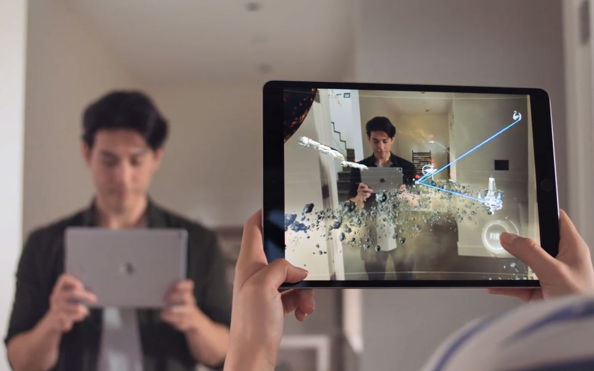 ARKit 2 allows for shared augmented reality experiences