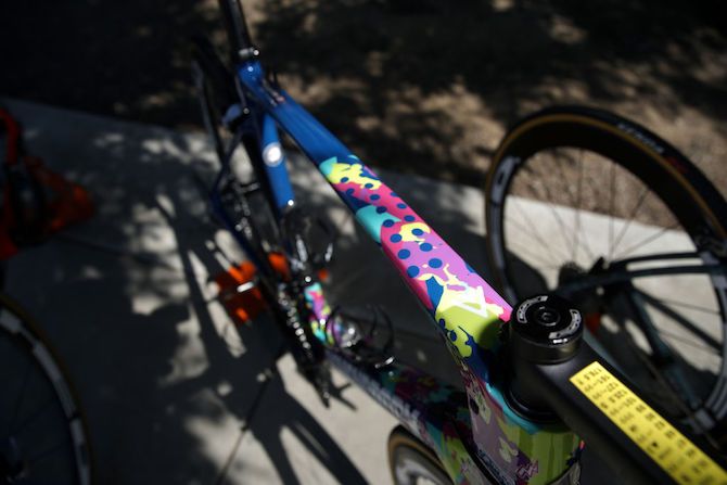 'Hip-Hop Dance' (54cm), ridden by Robin Carpenter, is inspired by 10-year-old Tatiana's love of hip-hop dancing, as she "likes to dance so much, even when there is no music. Dancing makes me feel good and that I can do anything."