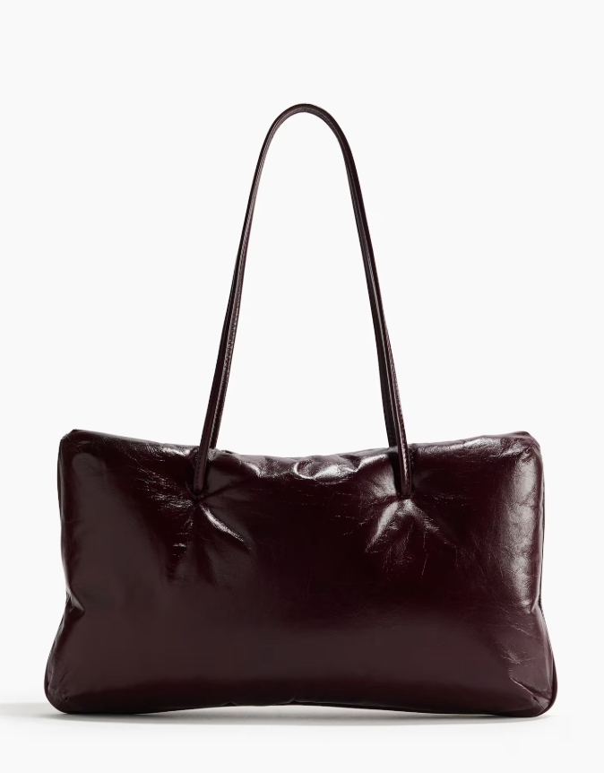 H&amp;amp;M, Padded Leather Shoulder Bag