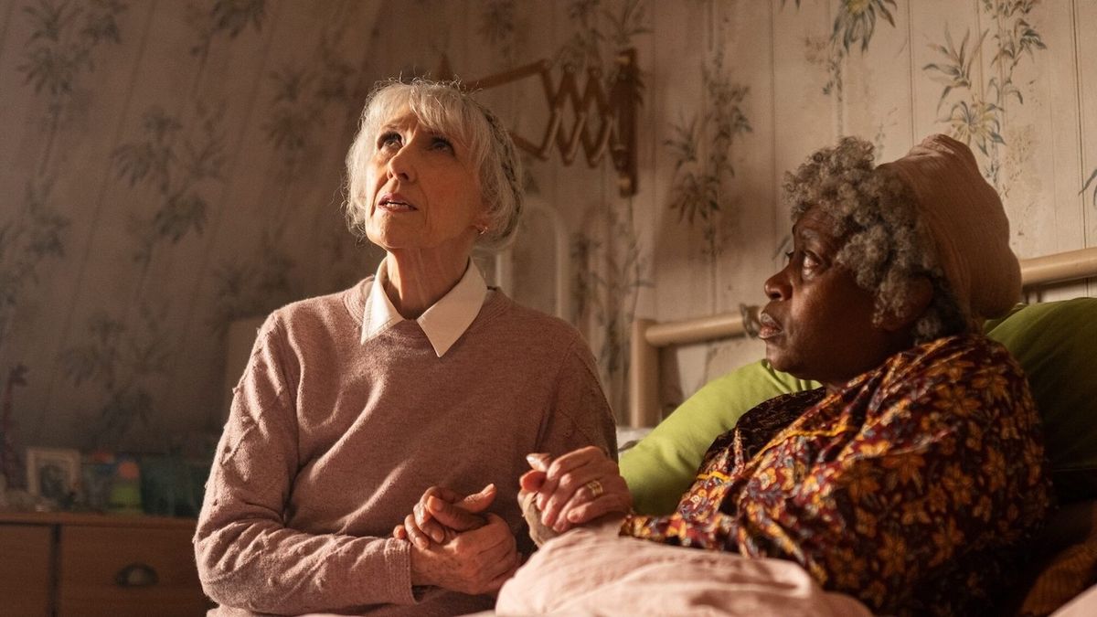 Mrs. Flood and Cherry Sunday in Doctor Who Series 14