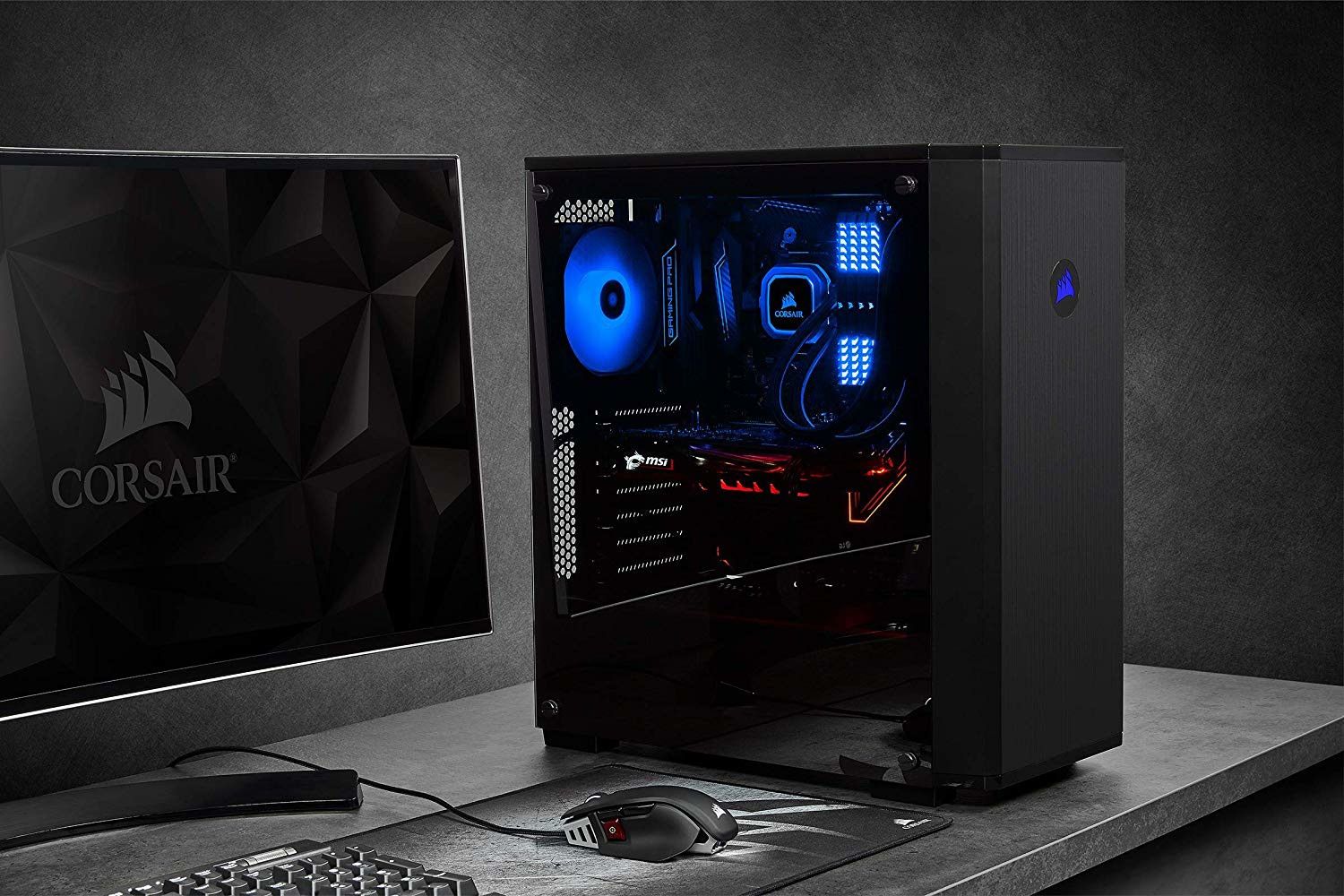 Corsair's New Mid-Tower Sports RGB and Tempered Glass for $60