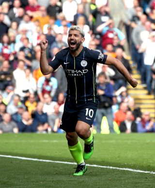Aguero's winning goal at Turf Moor crossed the line by only 29 millimetres