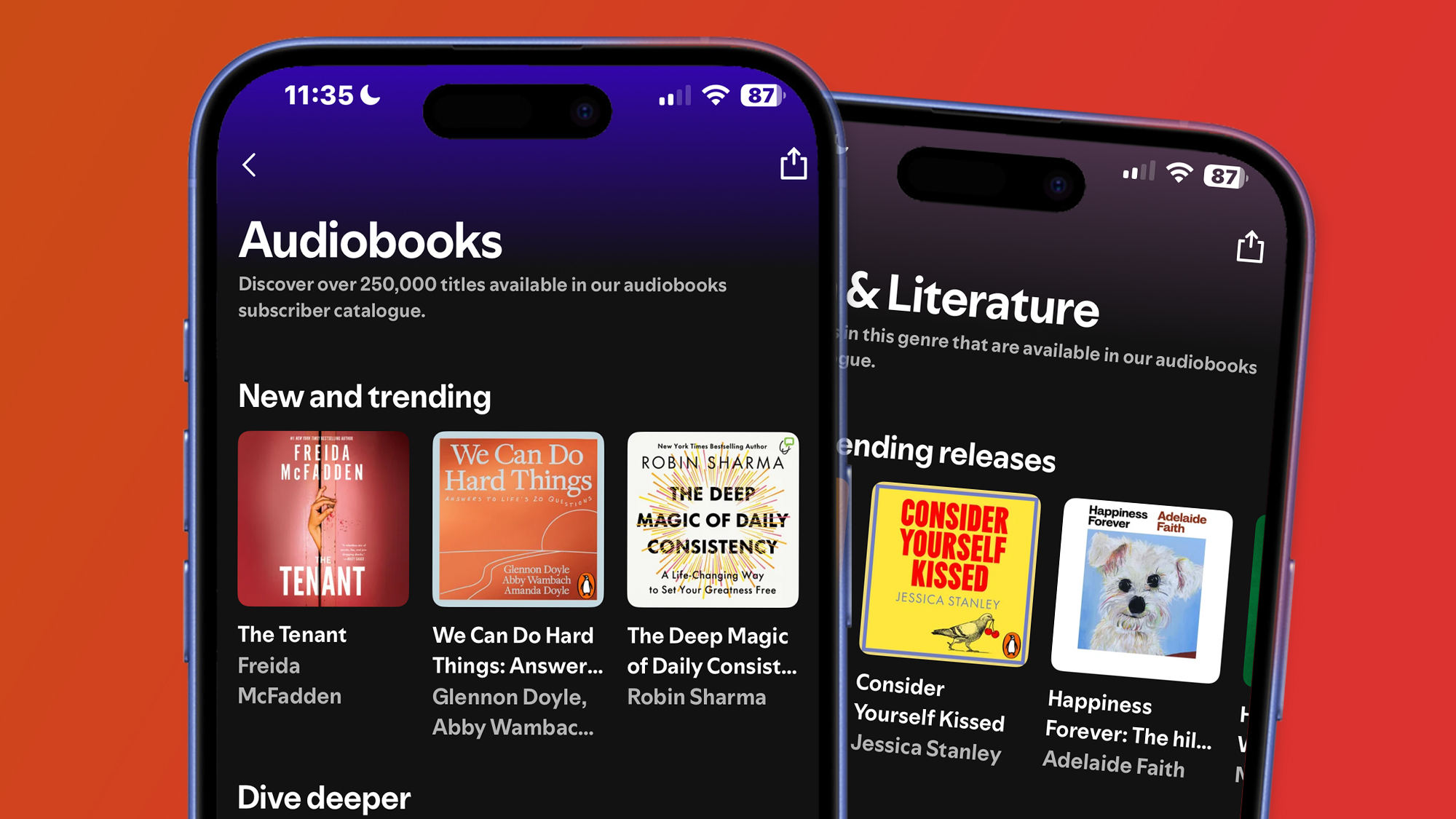 Spotify's iPhone app will soon get a useful upgrade for audiobooks fans – here's what's coming