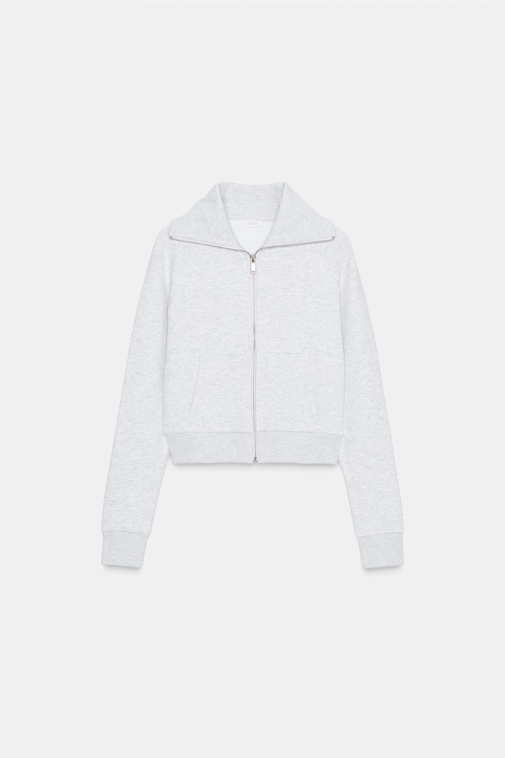 Zip-Up Plush Jacket - Yellow - S