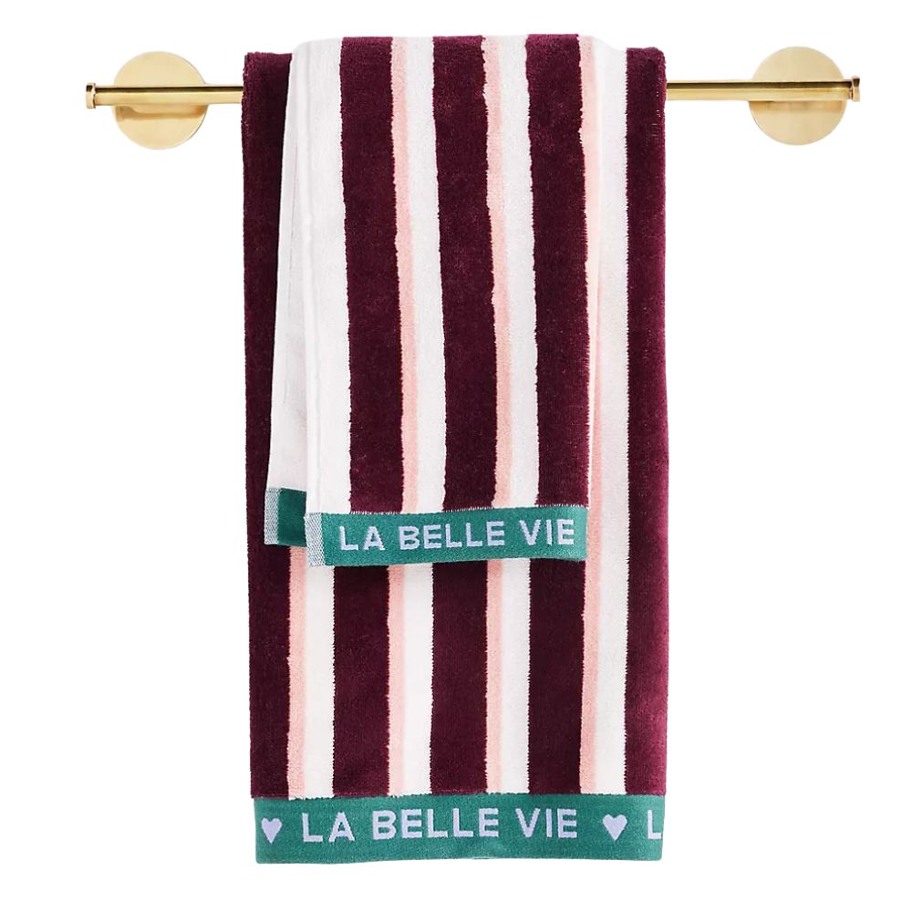 La Belle Cotton Woven Towel Collection