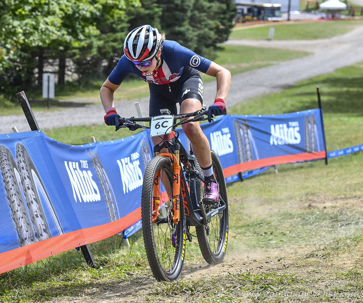 Haley Batten (Team USA) moved the US up from 3rd to 2nd
