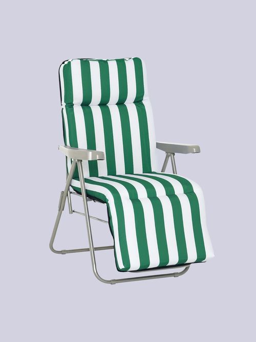 Outsunny 2 Pieces Outdoor Sun Lounger Set With Cushions