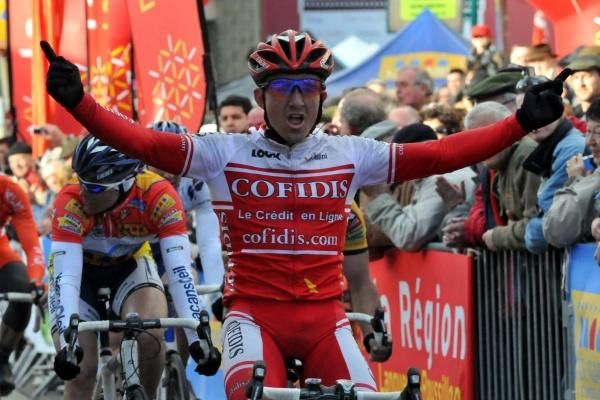 Stage three winner Samuel Dumoulin (Cofidis Le Credit En Ligne)