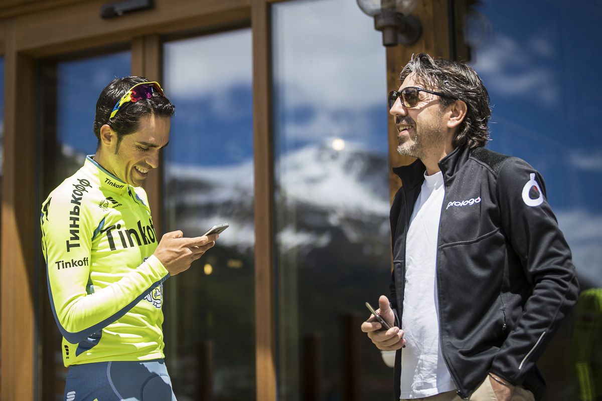 Salvatore says its essential for ProLogo to get great pro-rider feedback on there saddles